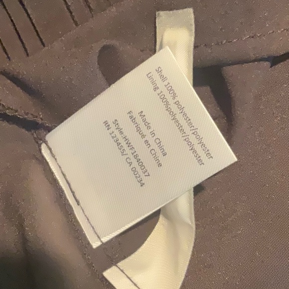 H Halston Black Dress with Lace Shoulders Size M - Picture 15 of 15